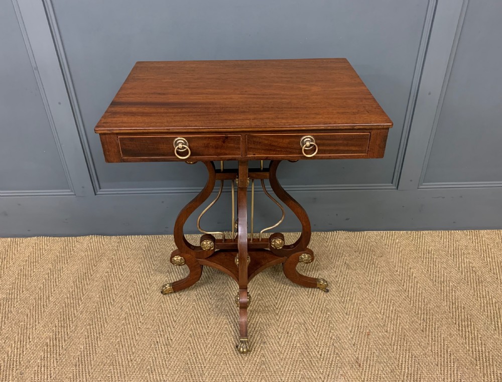 Mahogany Lamp Table
