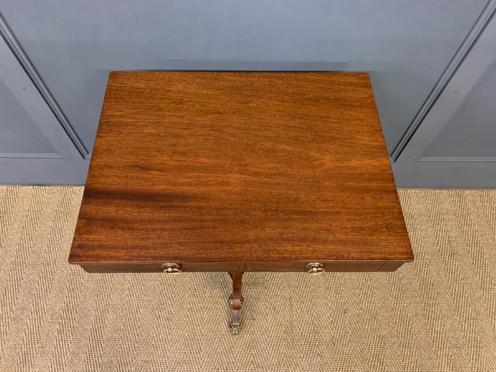 Mahogany Lamp Table View II
