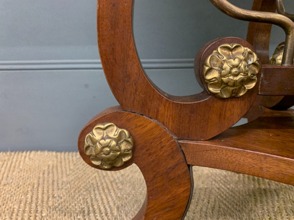 Mahogany Lamp Table View XI