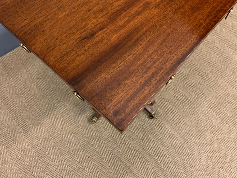 Mahogany Lamp Table View XVI