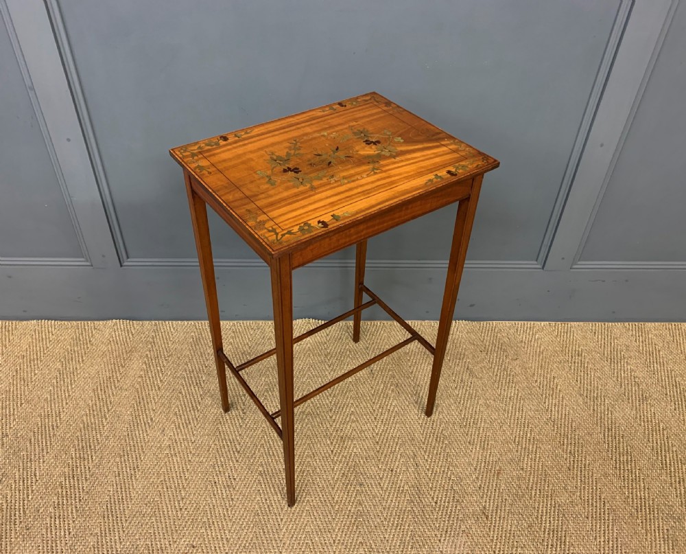 Inlaid Satinwood Occasional Table