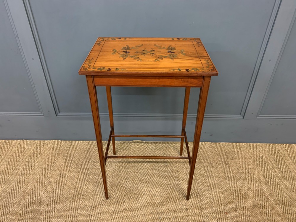 Inlaid Satinwood Occasional Table View II