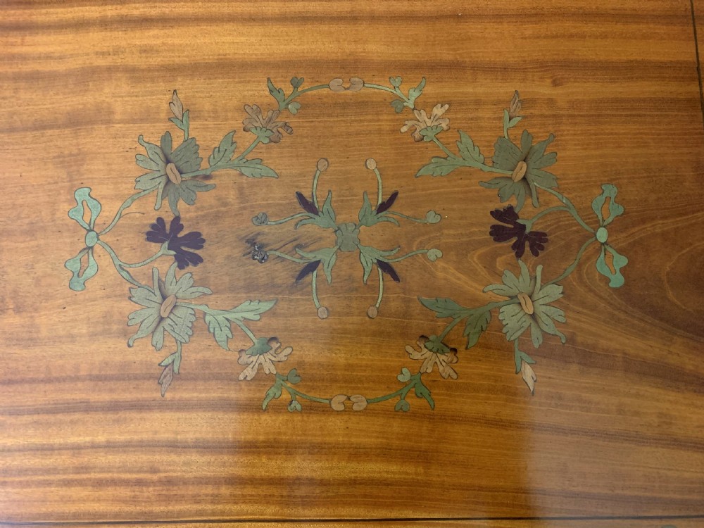Inlaid Satinwood Occasional Table View V