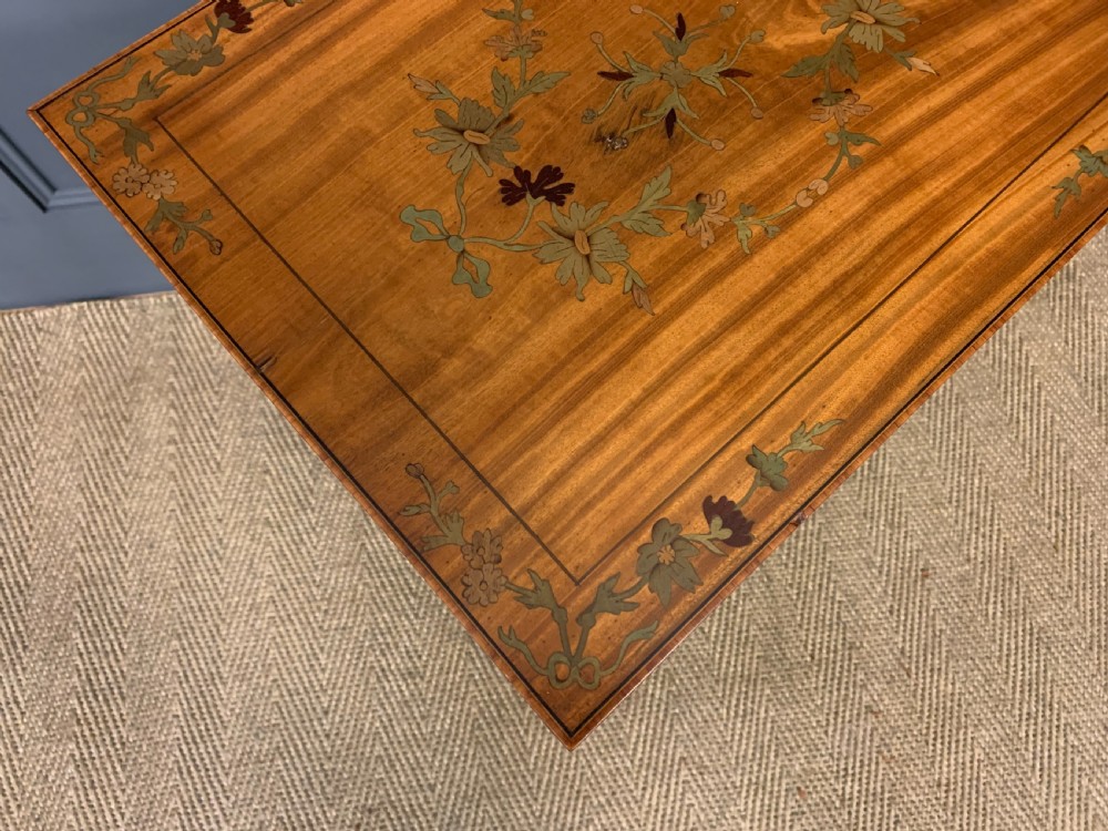Inlaid Satinwood Occasional Table View VI