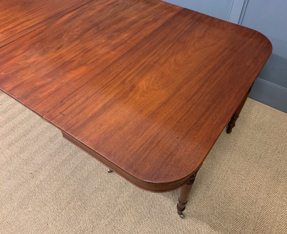 Georgian Mahogany Dining Table View II
