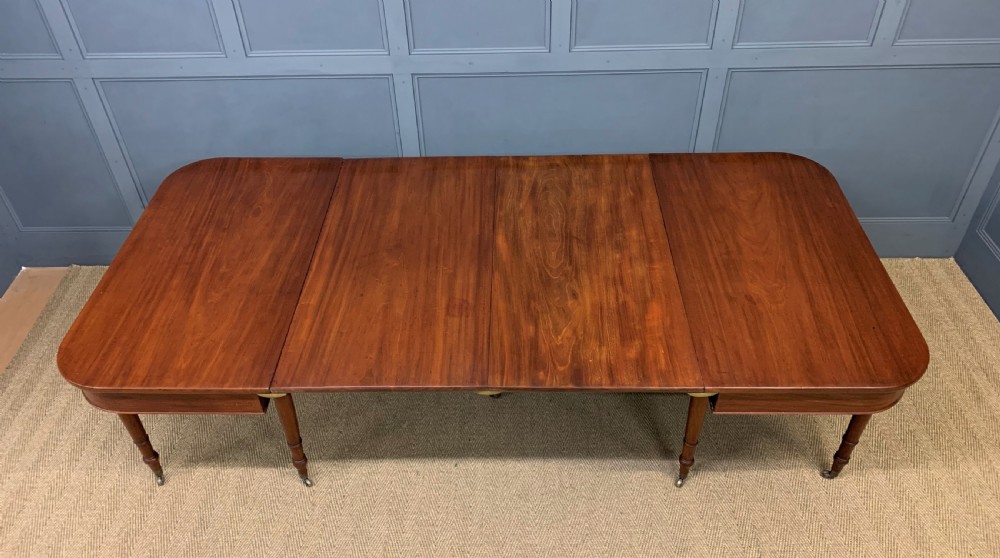 Georgian Mahogany Dining Table View IX
