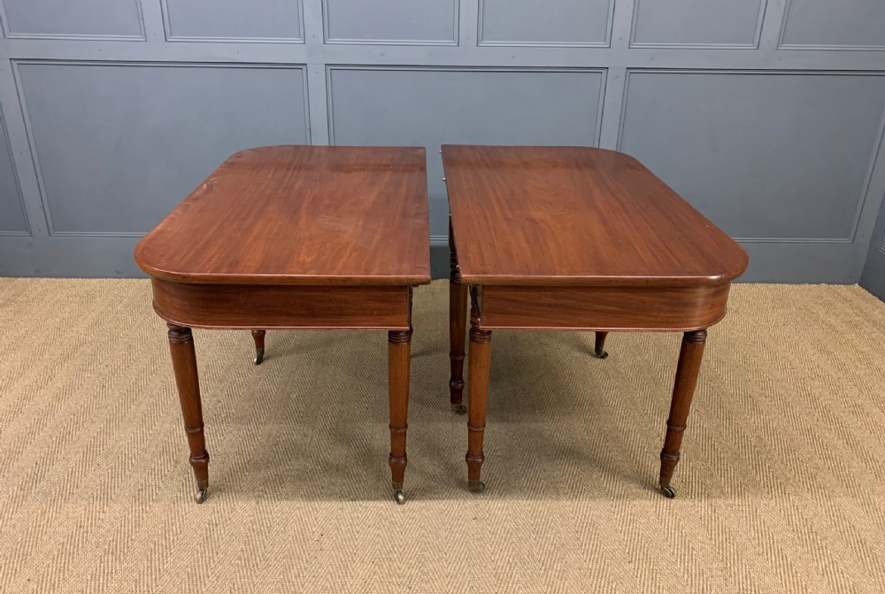 Georgian Mahogany Dining Table View X