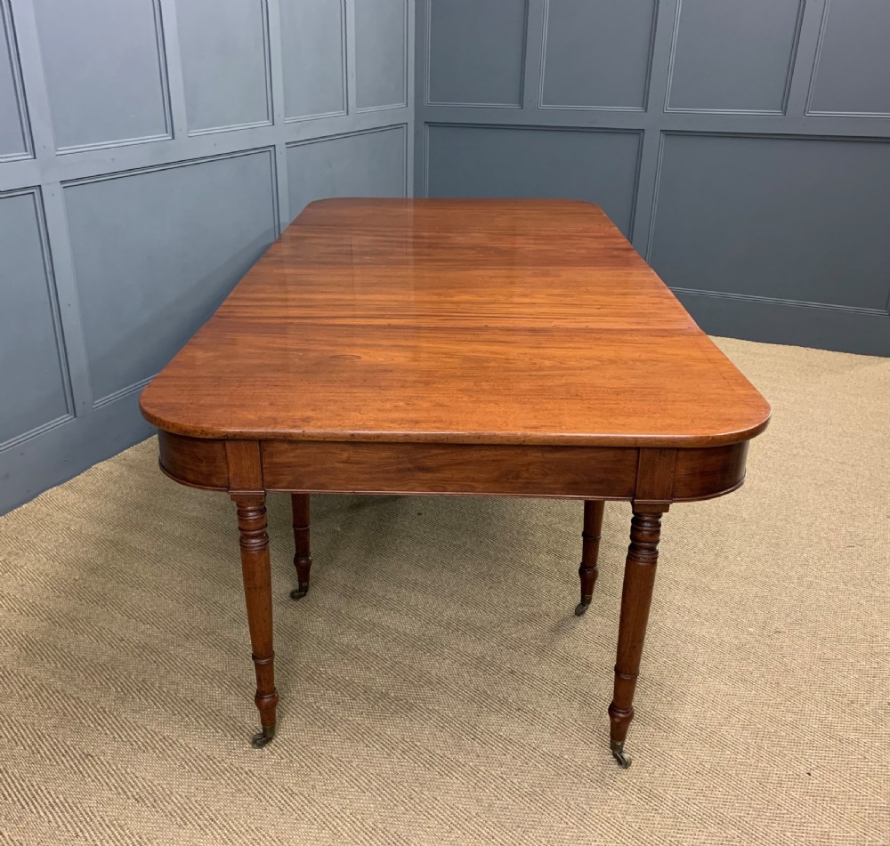 Georgian Mahogany Dining Table View XIII