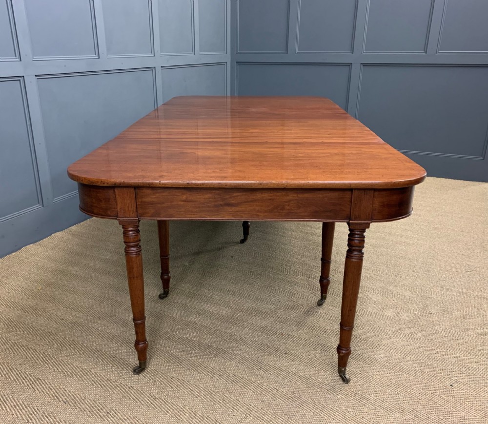Georgian Mahogany Dining Table View XV