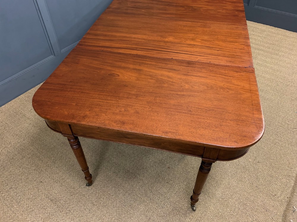 Georgian Mahogany Dining Table View XVI