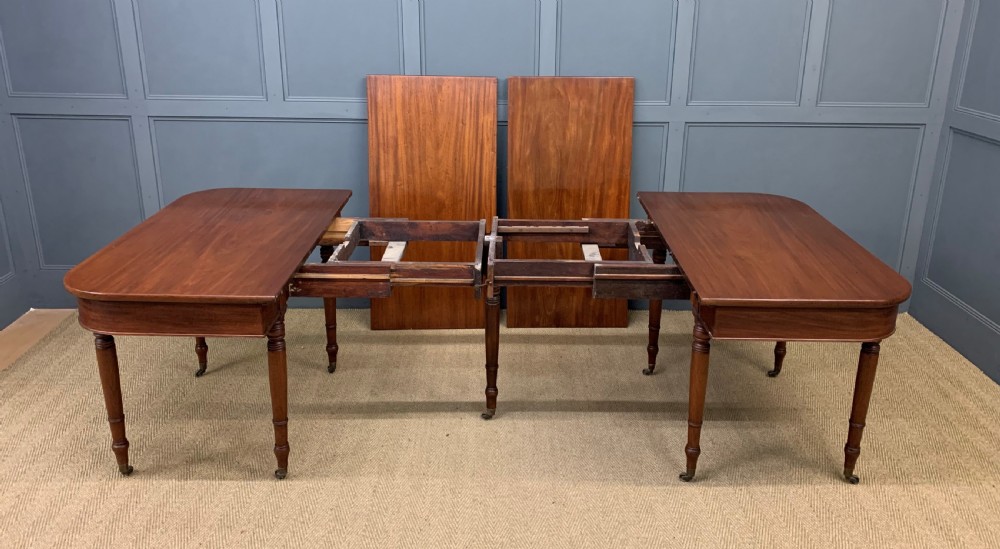 Georgian Mahogany Dining Table View XVII