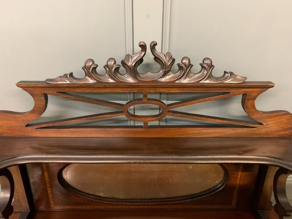 Inlaid Mahogany Display Cabinet View II