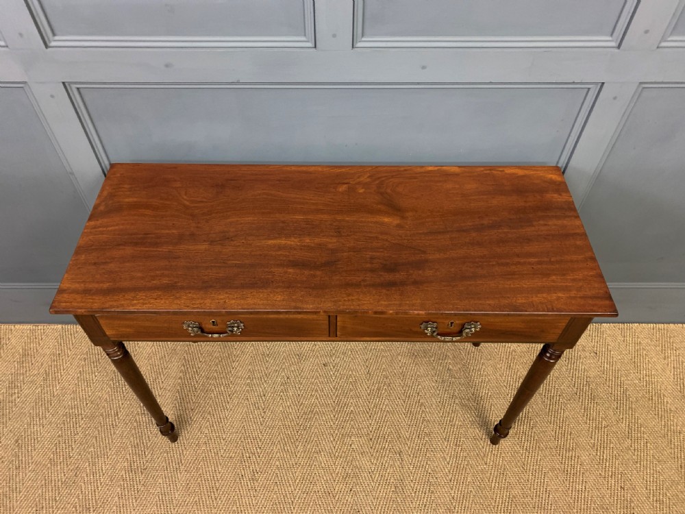 Georgian Mahogany Hall Table View II