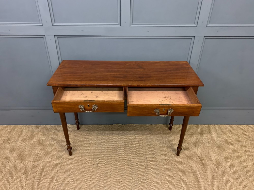 Georgian Mahogany Hall Table View III