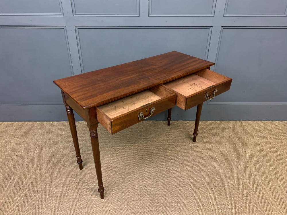 Georgian Mahogany Hall Table View IV