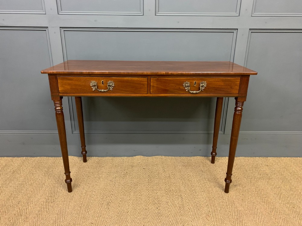 Georgian Mahogany Hall Table View VI