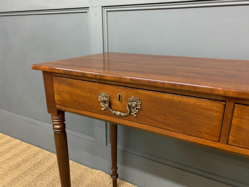 Georgian Mahogany Hall Table View VII