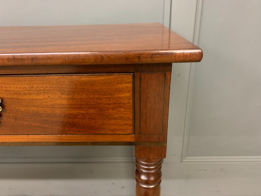 Georgian Mahogany Hall Table View X