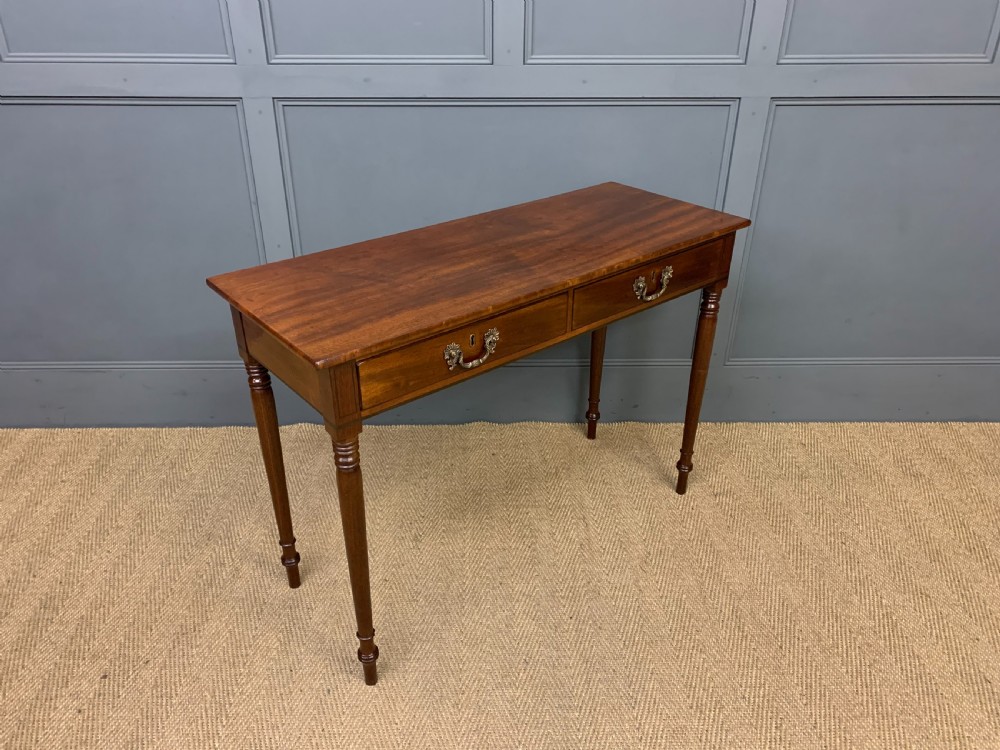 Georgian Mahogany Hall Table View XI