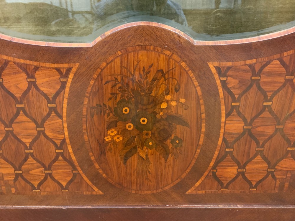 Large French Walnut Vitrine View VII