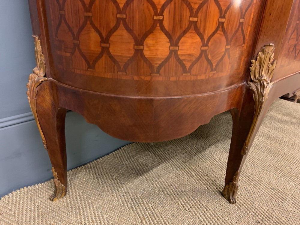 Large French Walnut Vitrine View VIII