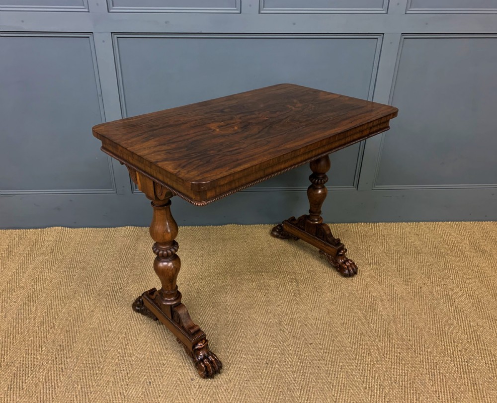 Regency Rosewood Library Table