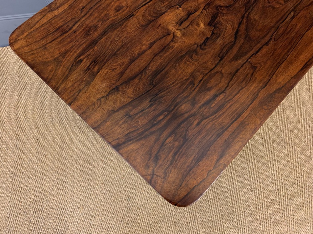 Regency Rosewood Library Table View IV