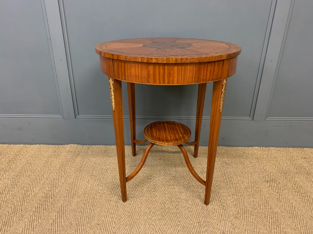 Inlaid Satinwood Occasional Table View VI