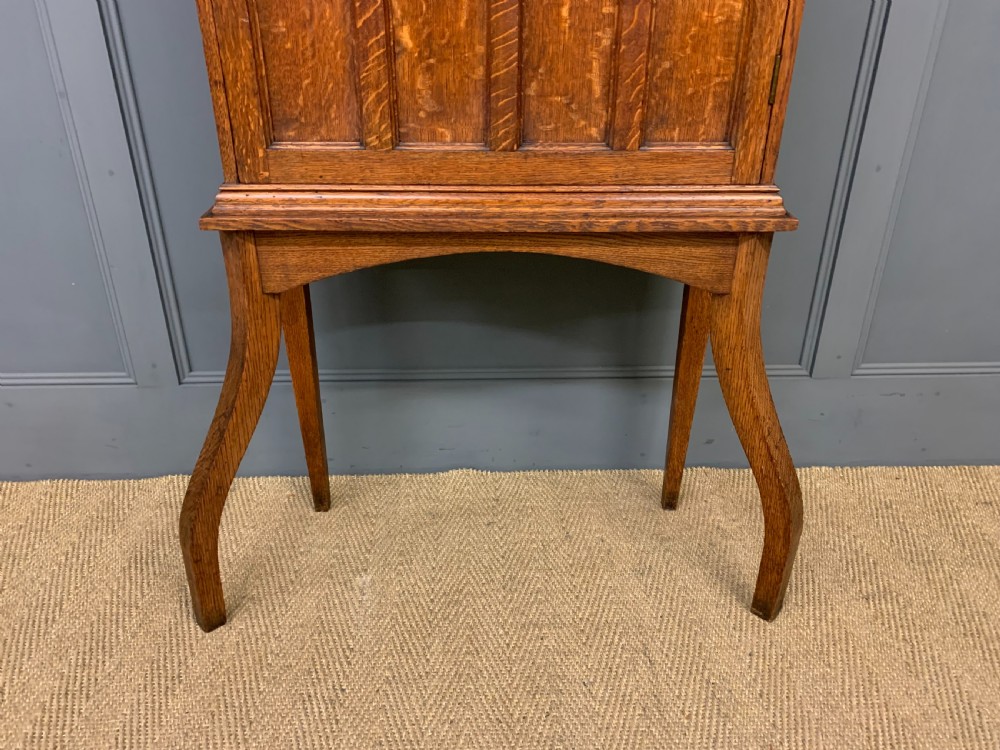 Arts and Crafts Oak Cabinet View VI