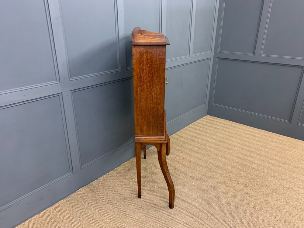 Arts and Crafts Oak Cabinet View IX