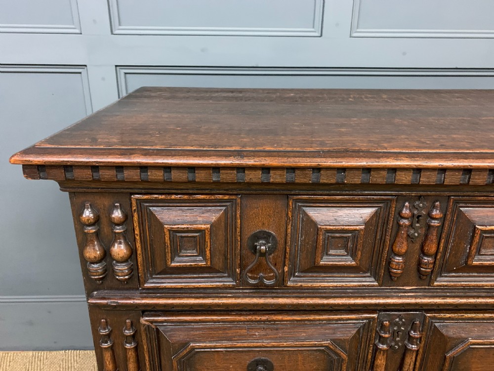 19th Century Oak Chest on Stand View III
