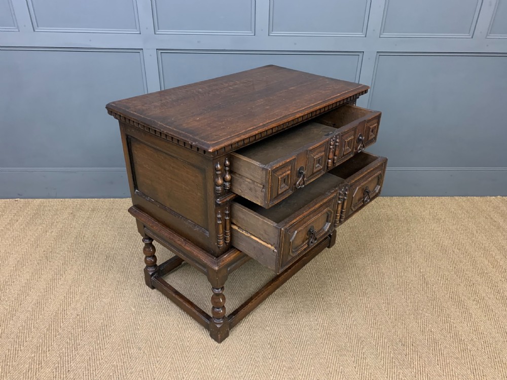 19th Century Oak Chest on Stand View IV