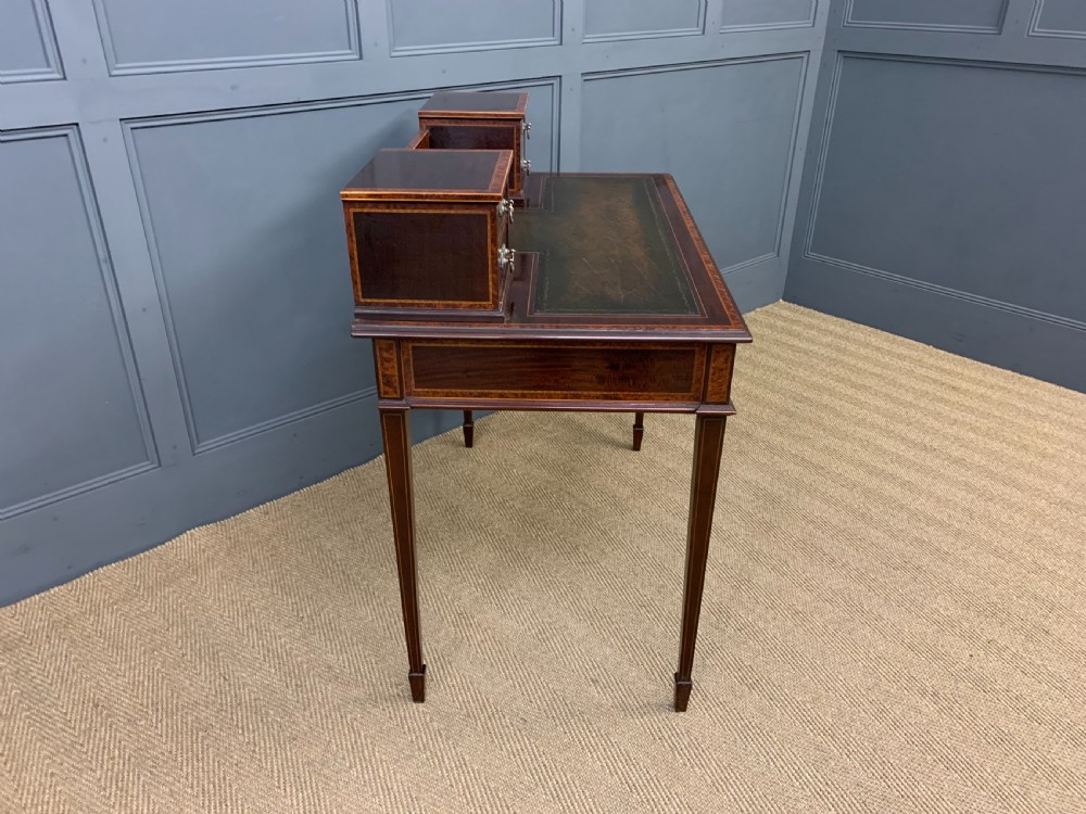 Inlaid Mahogany and Amboyna Writing Desk View XV