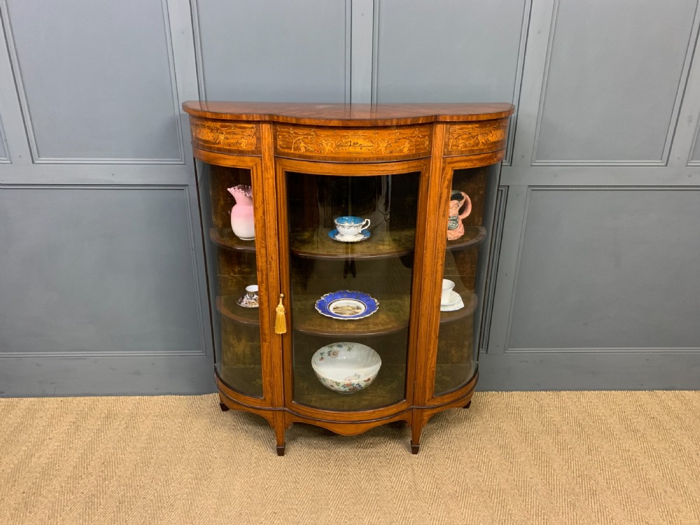 Inlaid Satinwood Side Cabinet