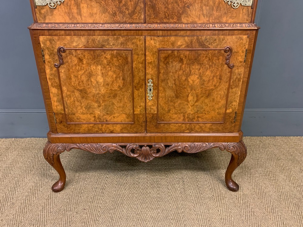 Burr Walnut Cocktail Cabinet  View VI