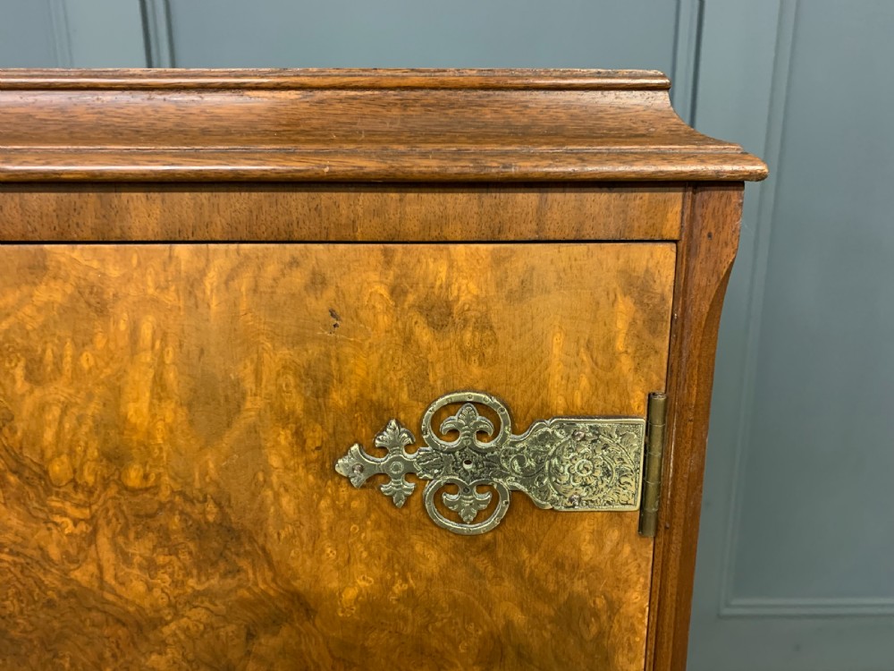 Burr Walnut Cocktail Cabinet  View VIII