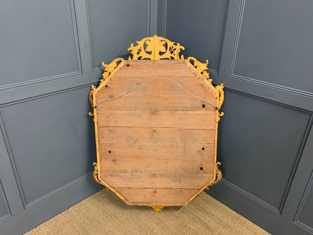 19th Century French Gilt Cushion Mirror View XIII