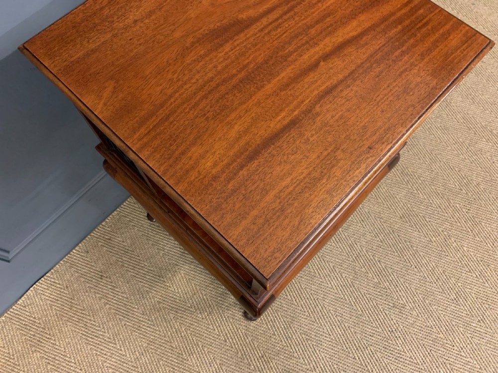 Mahogany Revolving Bookcase View V