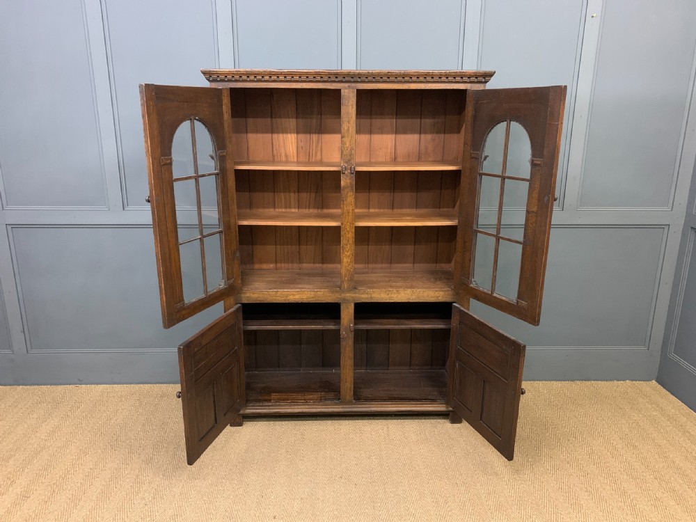 Ipswich Oak Bookcase View II
