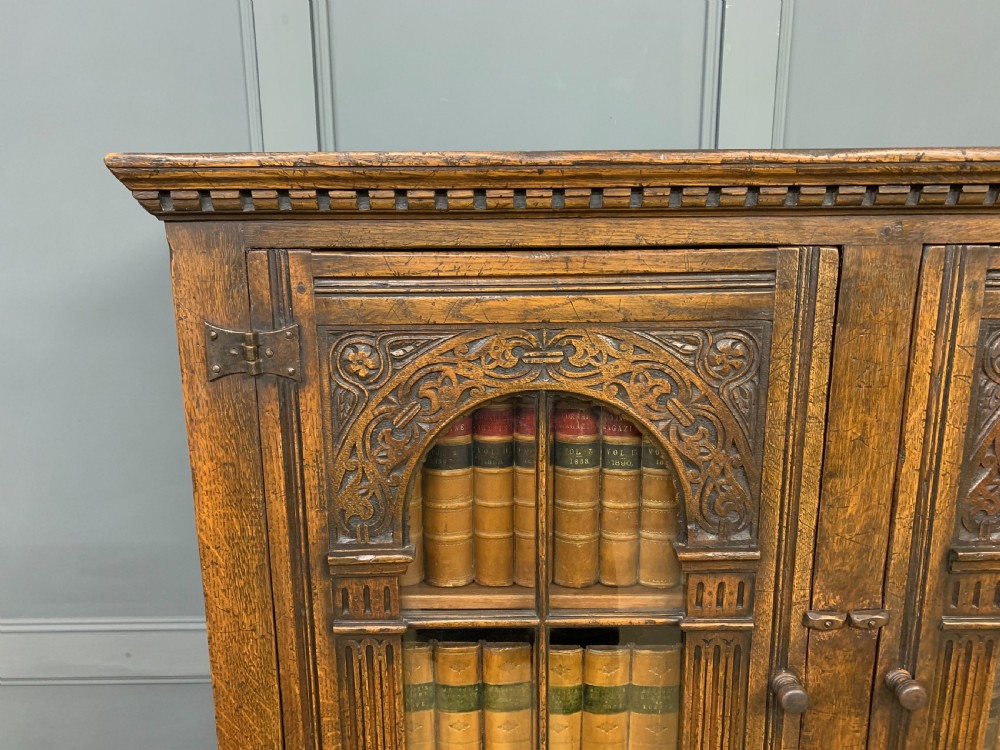 Ipswich Oak Bookcase View III