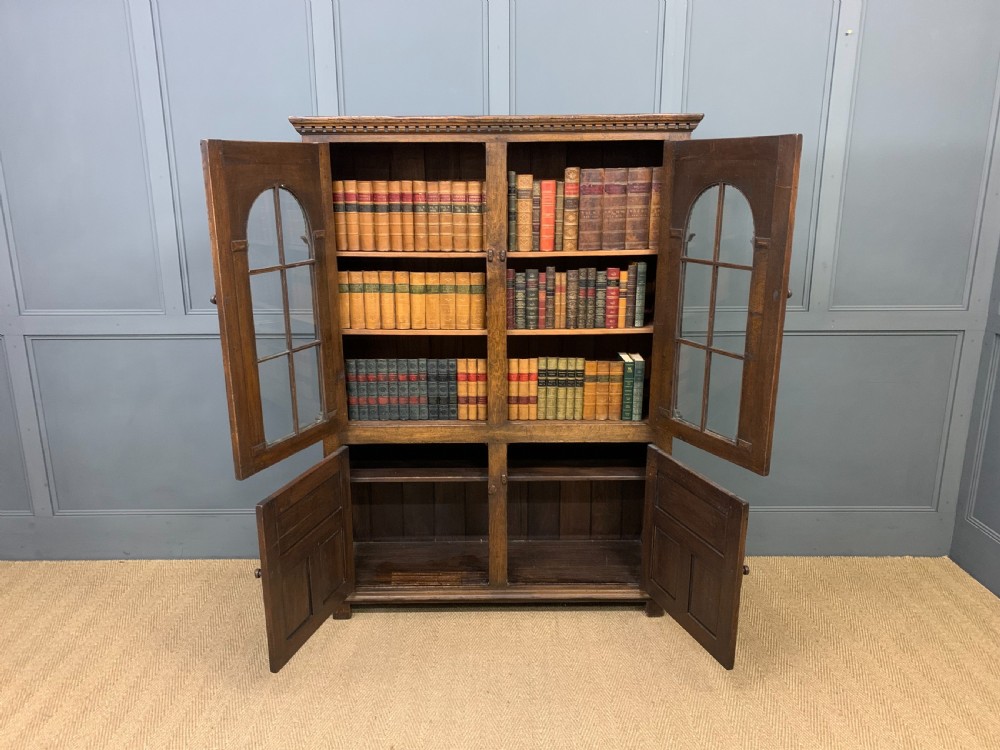 Ipswich Oak Bookcase View VII