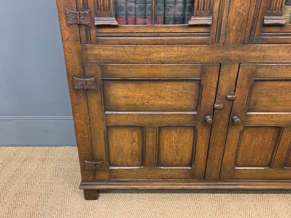 Ipswich Oak Bookcase View IX