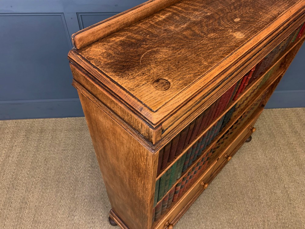 Oak Open Bookcase View X