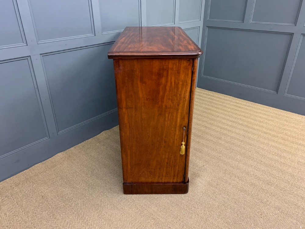 19th Century Mahogany Double Wellington Chest View XII