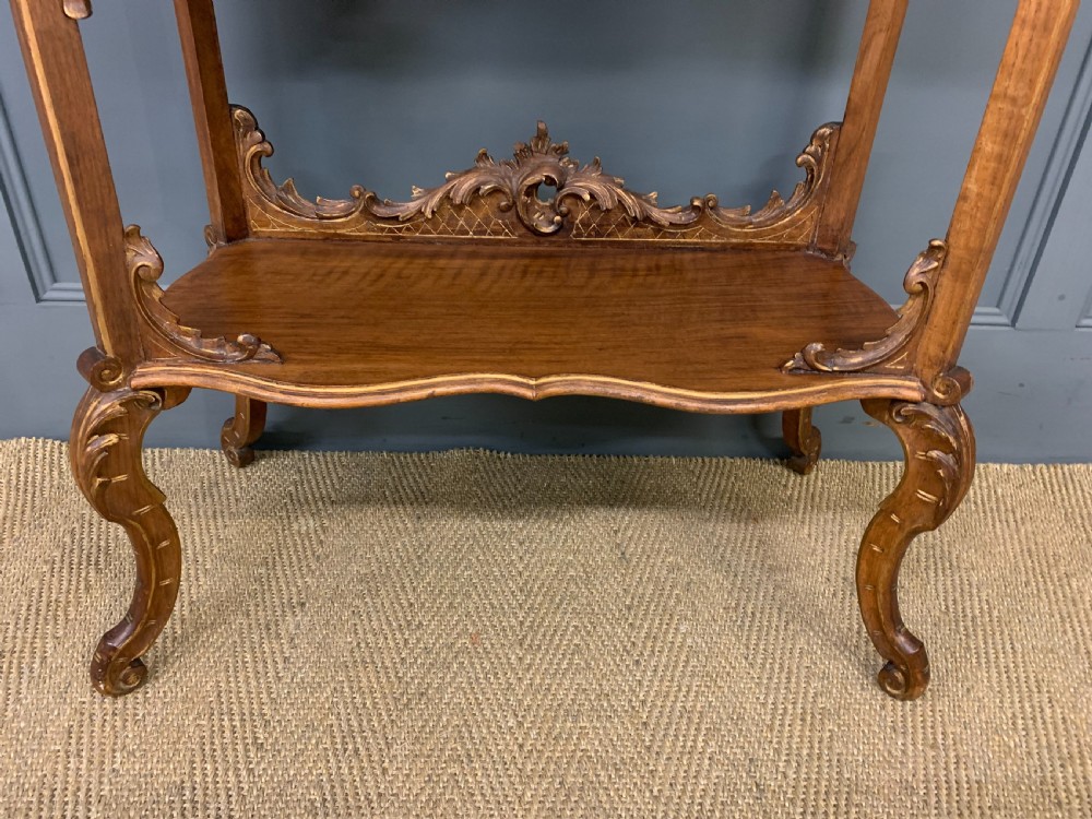 Vernis Martin Walnut Etagere View VIII