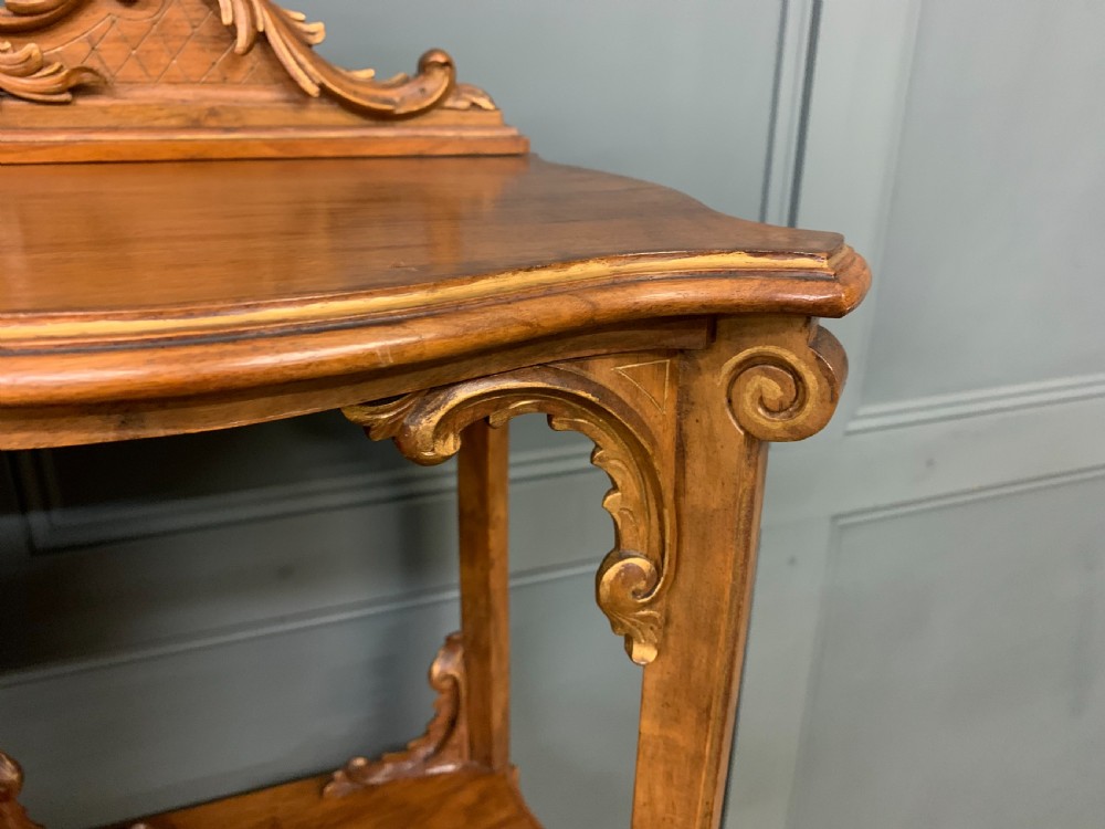 Vernis Martin Walnut Etagere View XI
