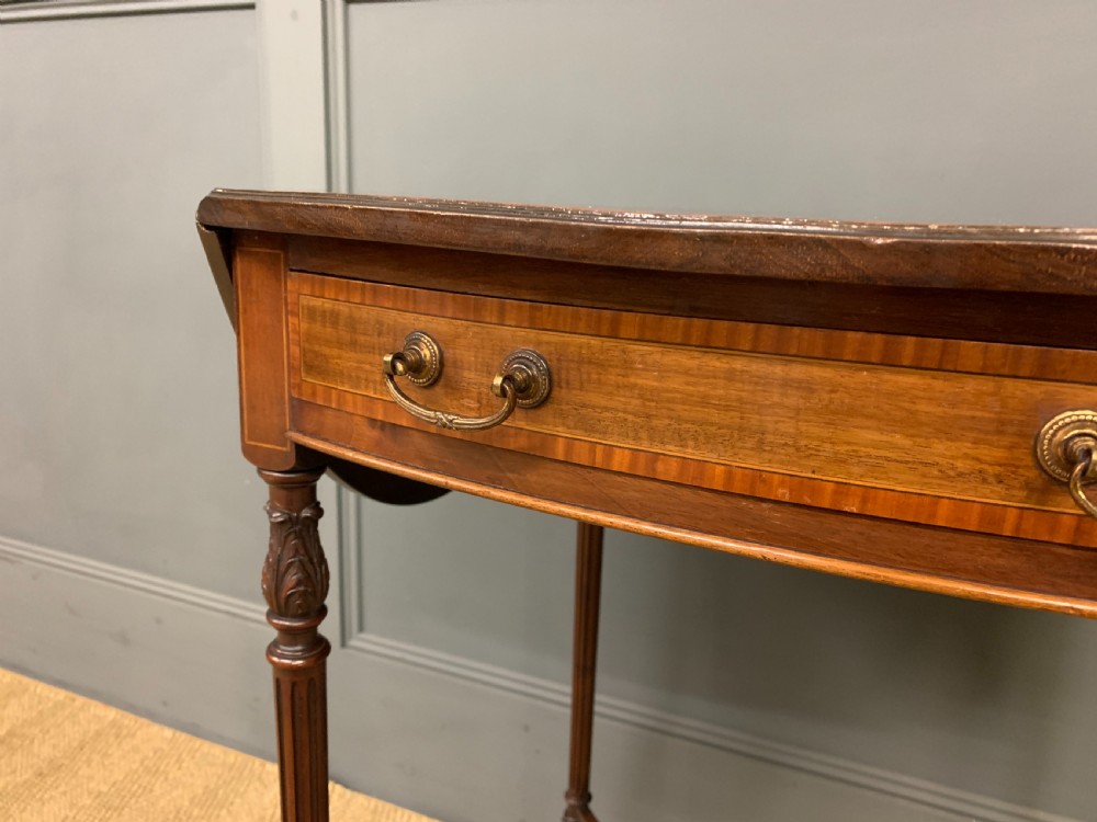 Inlaid Mahogany Flap Table View VI