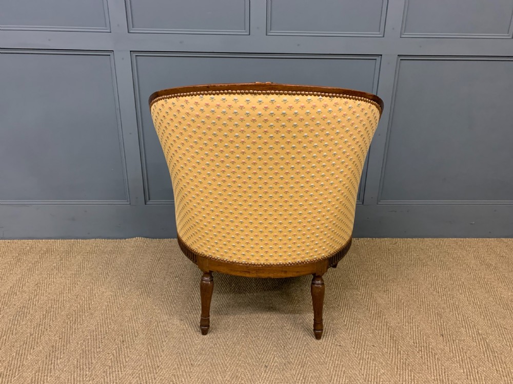 Upholstered Neo-Classical Design Armchair View V