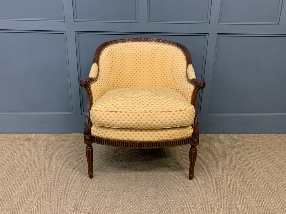 Upholstered Neo-Classical Design Armchair View VI