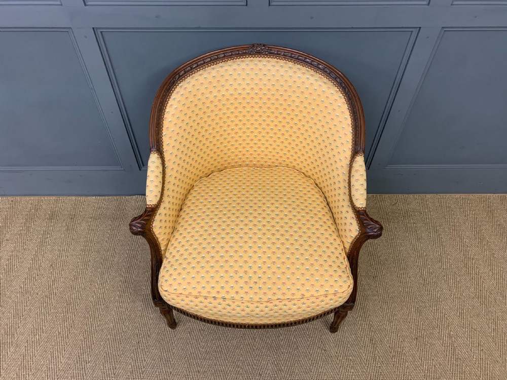 Upholstered Neo-Classical Design Armchair View VII